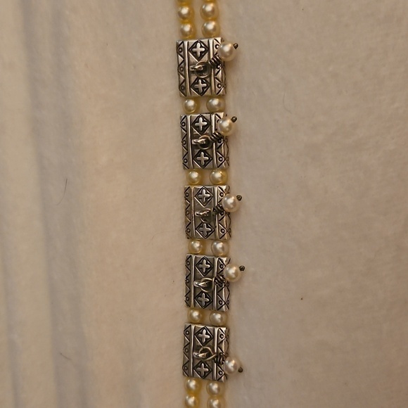 BRIGHTON Anastasia Pearl Princess Diana Goth Castlecore Choker Necklace - Picture 9 of 11